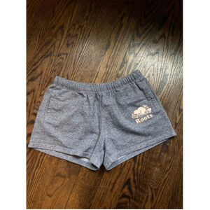 Women's Roots Shorts Size S Gray